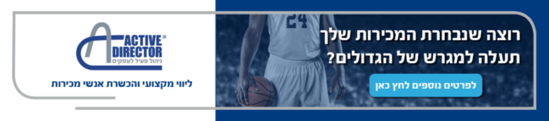 איך לנהל צוות מכירות